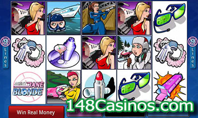 Agent Jane Blonde Mobile Slot
