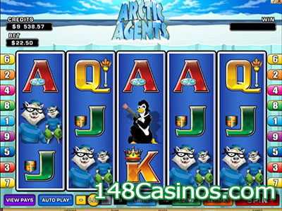 Arctic Agents Video Slot Arctic Agents Video Slot