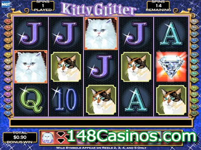 Kitty Glitter Mobile Slot