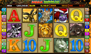 Mega Moolah Progressive Jackpot