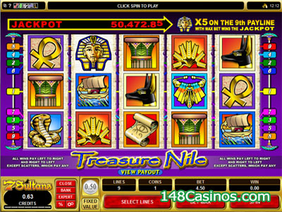 Treasure Nile Slot