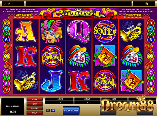 Carnaval Slot - เกมสล็อตออนไลน์ ธีมงานเทศกาล