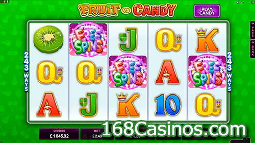 Fruit vs Candy Slot