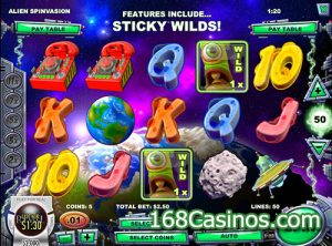 Alien Spinvasion Slot