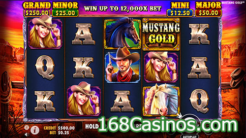 Mustang Gold Video Slot
