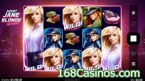Agent Jane Blonde Returns Slot