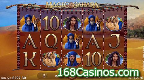 Magic of Sahara video slot