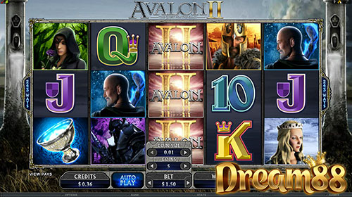 Avalon II - Quest for The Grail Slot - เกมสล็อตออนไลน์ ธีมอวาลอน
