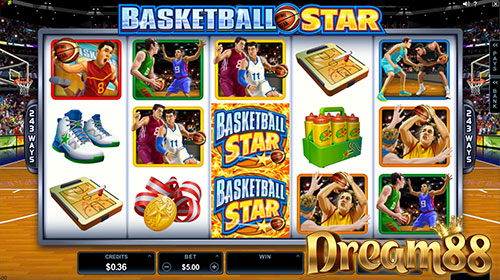 เกมสล็อตออนไลน์ Basketball Star Slot