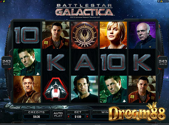 Battlestar Galactica Slot - เกมสล็อตออนไลน์ ธีมจากทีวีซีรี่ส์