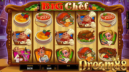 Big Chef Slot - เกมส์สล็อตออนไลน์ ธีมอาหารฝรั่งเศส