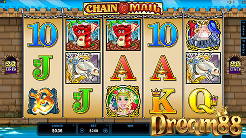 Chain Mail Slot - เกมส์สล็อตออนไลน์ แนวไต่ระดับ รับรางวัลโบนัส เมื่อผ่านเลเวล