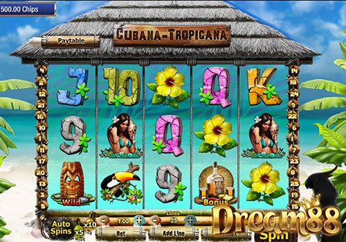 Cubana Tropicana Slot - เกมส์สล็อตออนไลน์ ธีมชายหาด
