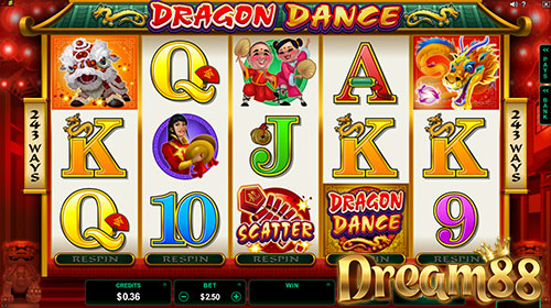 Dragon Dance Slot - เกมออนไลน์สล็อต