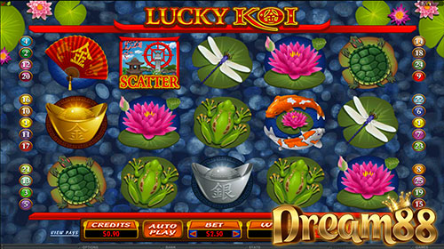 Lucky Koi Slot  - เกมส์สล็อตออนไลน์ ธีมปลาคาร์ป