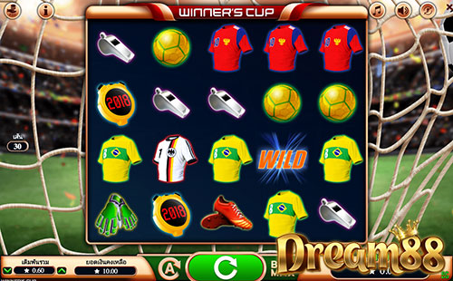 Winner's Cup Slot - เกมสล็อตออนไลน์ ธีมฟุตบอล