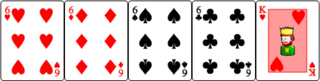 Four of a kind - โป๊กเกอร์ (Poker)