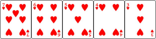 Straight Flush - โป๊กเกอร์ (Poker)