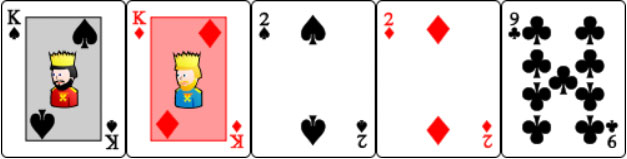 Two pair - โป๊กเกอร์ (Poker)